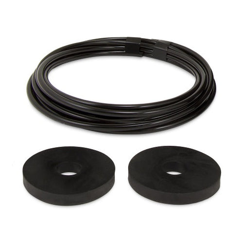 Air Lift 1000HD Rear Air Spring + LoadController Compact Combo Kit | 2009-2024 Ram 1500 2WD/4WD | 2,100 lb Load Support | 25818HD
