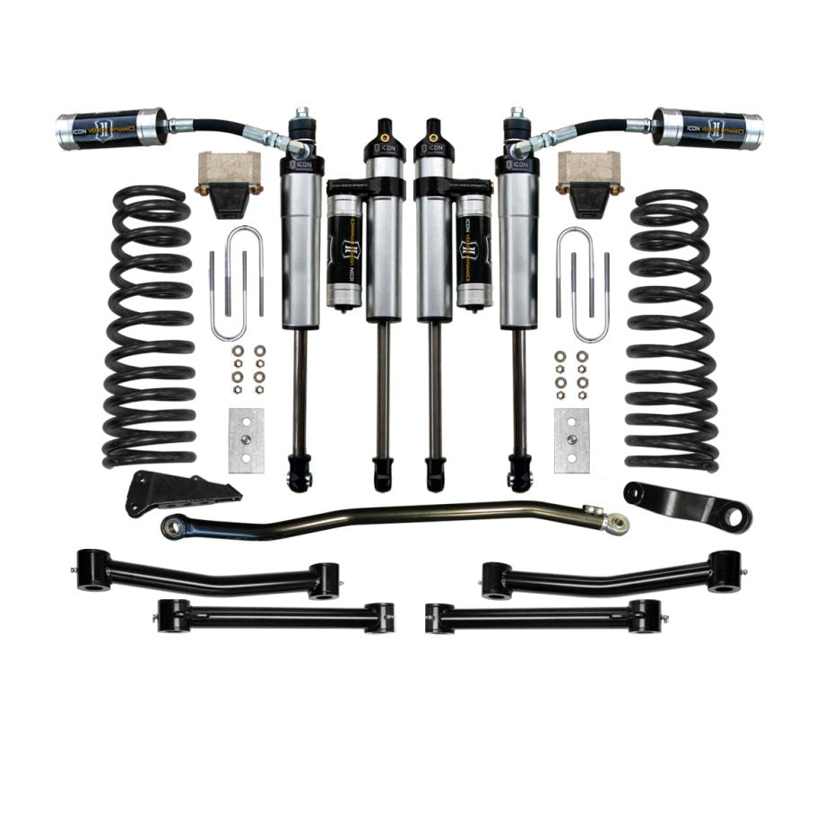 ICON Stage 4 Suspension System | 2009-2012 Ram 2500/3500 4WD | 4.5 in Lift | K214553T