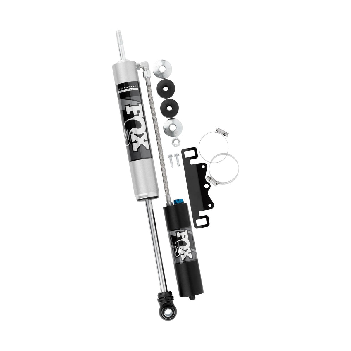 Fox 2.0 Performance Series Front Reservoir Shock Set w/ CD Adjuster | 2017-2025 Ford F-250/F-350 Super Duty 2WD/4WD | 0-1.5 in Lift | 985-26-161