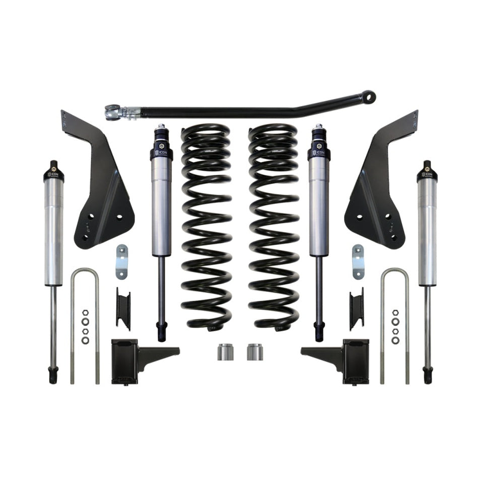 ICON Stage 2 Suspension System | 2008-2010 Ford F-250/F-350 Super Duty 4WD | 4.5 in Lift | K64551
