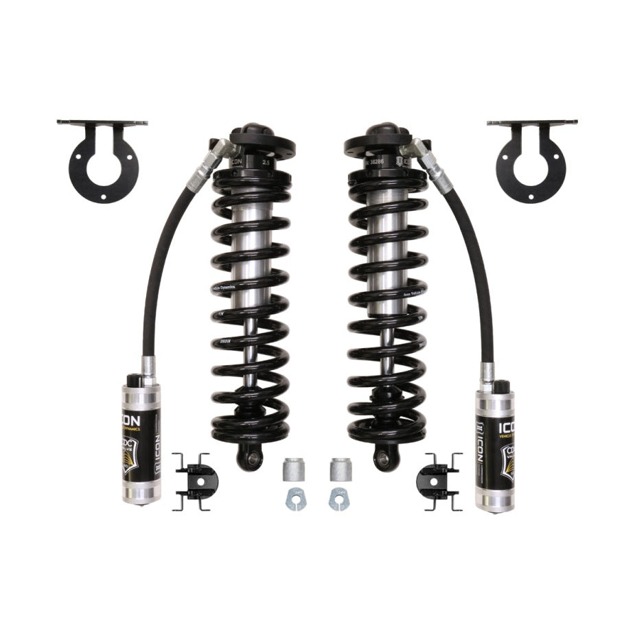 ICON 2.5 Series VS RR CDCV Bolt-In Coilover Conversion Kit | 2005-2023 Ford F-250/F-350 Super Duty 4WD | 2.5-3 in Lift | 61720C
