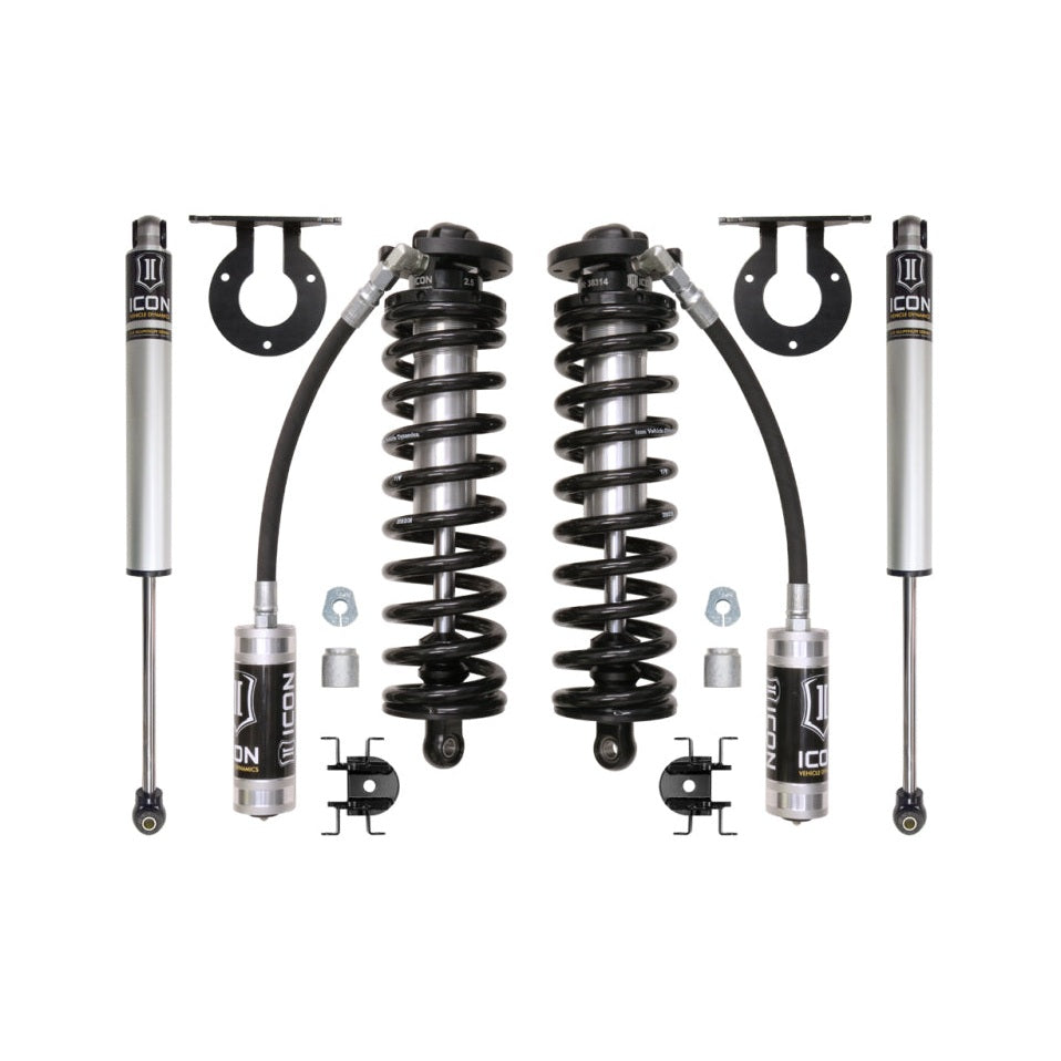 ICON Stage 1 Coilover Conversion System | 2005-2016 Ford F-250/F-350 Super Duty 4WD | 2.5-3 in Lift | K63101
