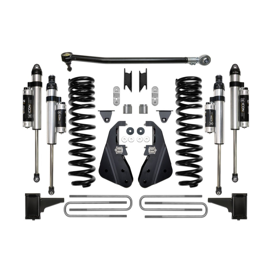 ICON Stage 3 Suspension System | 2017-2021 Ford F-250/F-350 Super Duty 4WD | 4.5 in Lift | K64513
