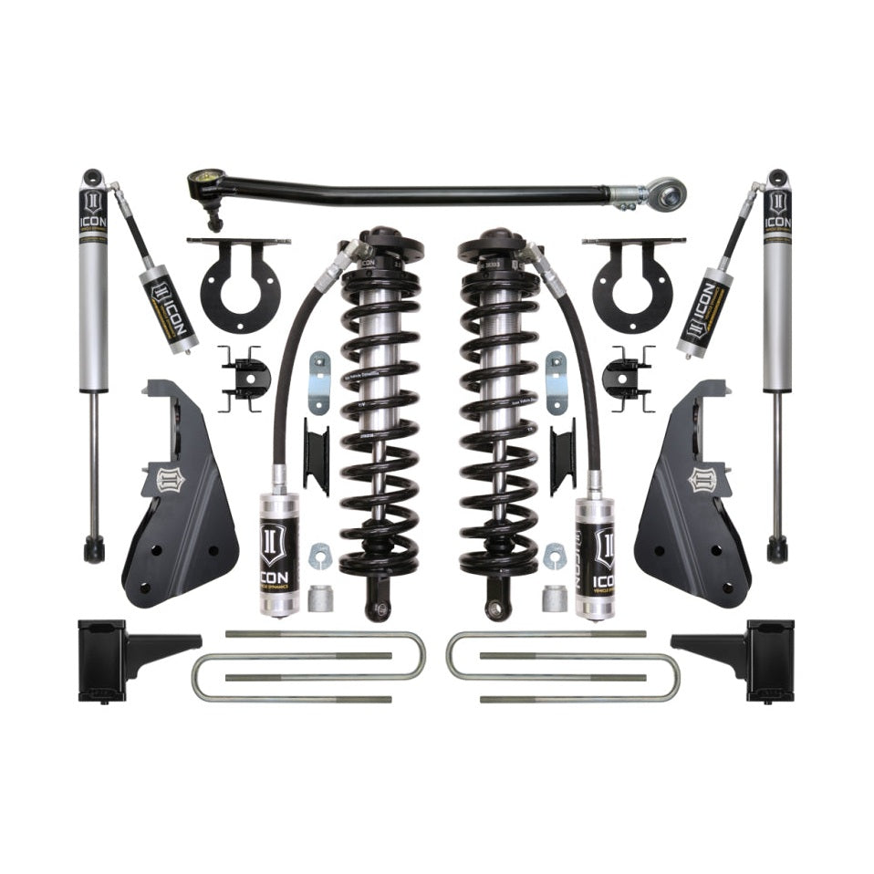 ICON Stage 1 Coilover Conversion System | 2017-2022 Ford F-250/F-350 Super Duty 4WD | 4-5.5 in Lift | K63151