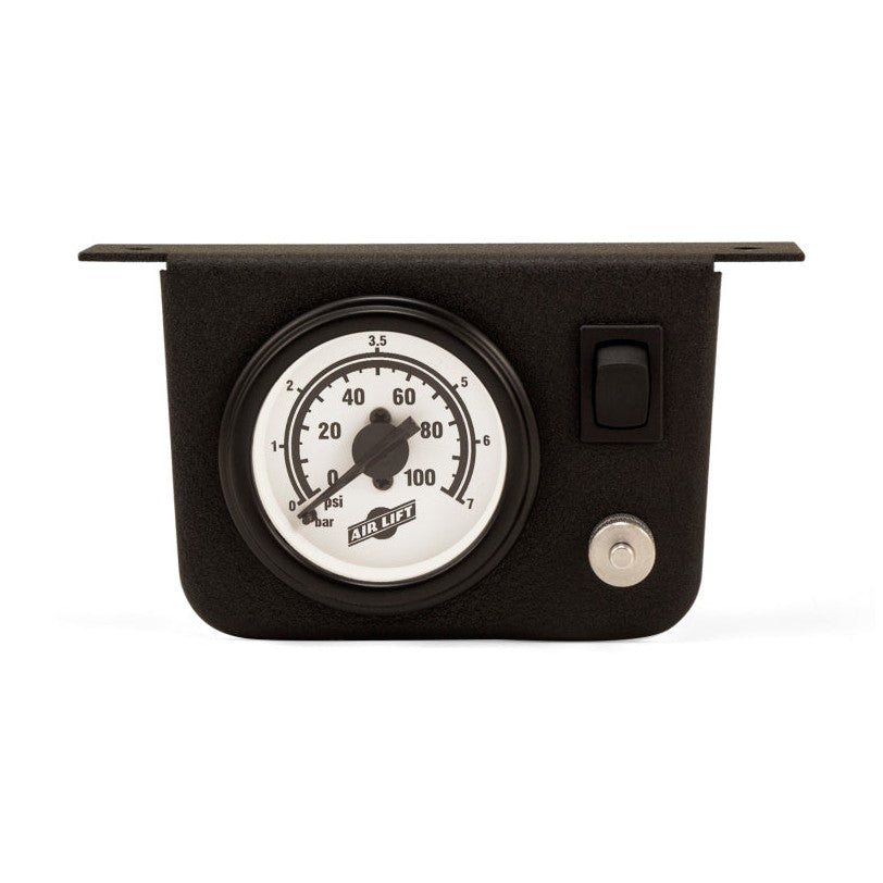 Air Lift LoadController II Single Path Compressor System w/ Gauge | Universal Fit | 25592