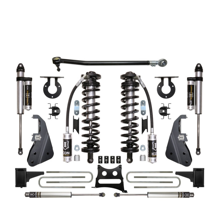 ICON Stage 3 Coilover Conversion System | 2017-2022 Ford F-250/F-350 Super Duty 4WD | 4-5.5 in Lift | K63153