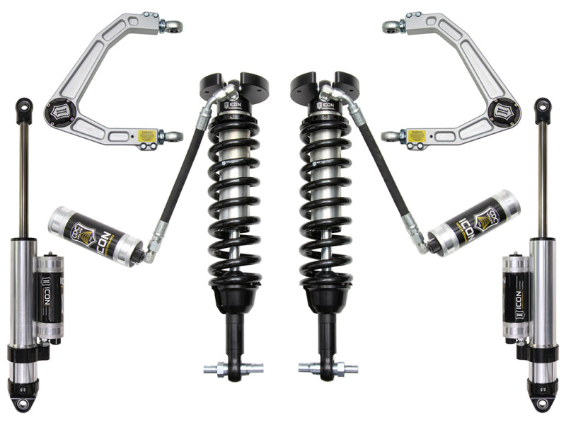 ICON Stage 4 Suspension System w/ Billet UCA | 2019-2023 Chevy/GMC 1500 2WD/4WD | 1.5-3.5 in Lift | K73064