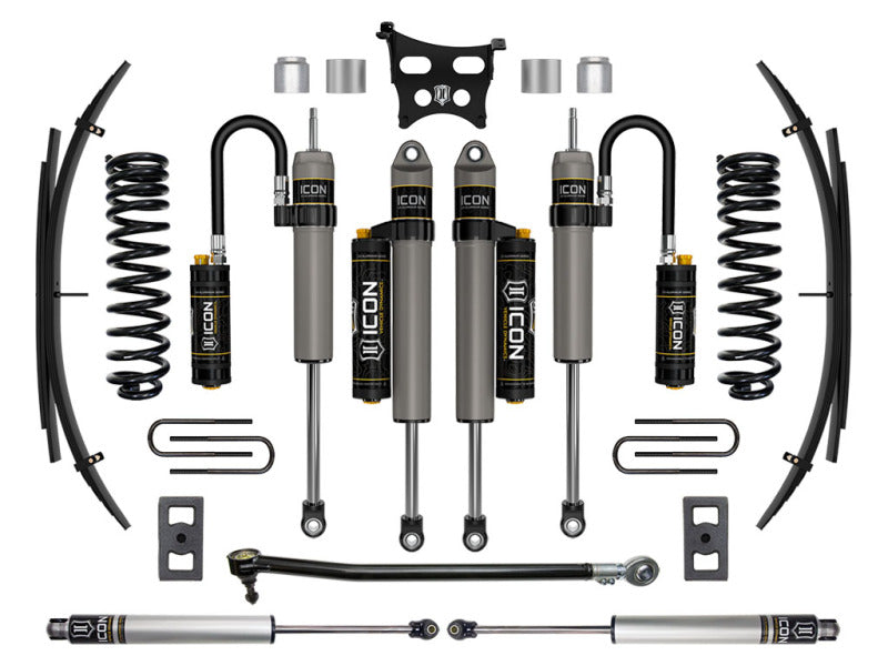 ICON Stage 5 Suspension System + Expansion Packs | 2023 Ford F-250/F-350 Super Duty 4WD | 2.5 in Lift | K62565L
