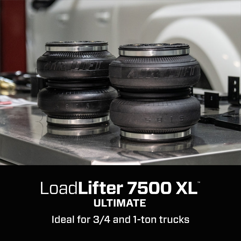 Air Lift LoadLifter 7500 XL Ultimate Rear Air Spring Kit | 2020-2022 Ford F-250/F-350 Super Duty SRW 4WD | 7,500 lb Load Support | 57552