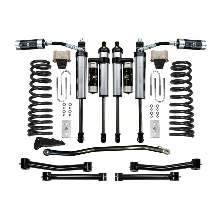 ICON Stage 4 Suspension System | 2009-2012 Ram 2500/3500 4WD | 4.5 in Lift | K214553T