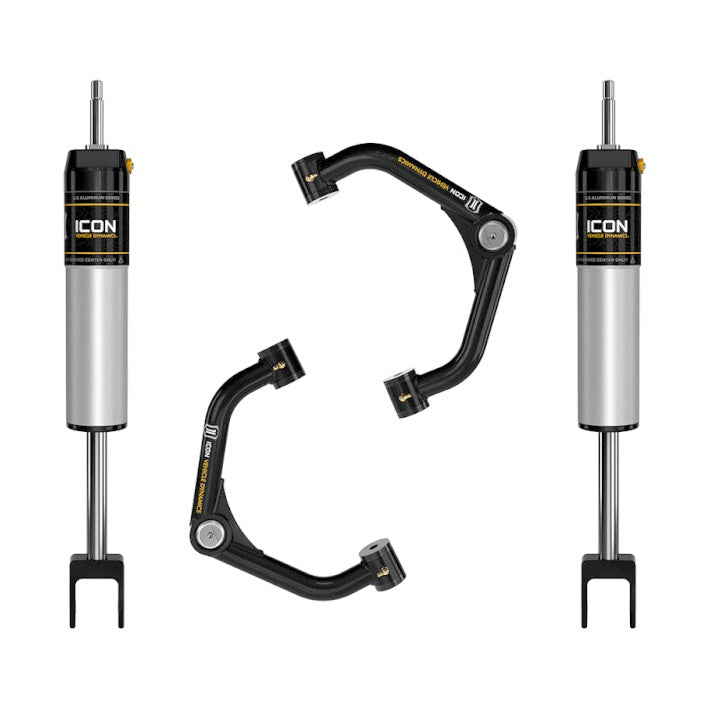 ICON 2.5 Series IR Shock System w/ Tubular UCA | 2020-2026 Chevy/GMC 2500HD/3500HD 2WD/4WD | 0-2 in Lift | 78732T