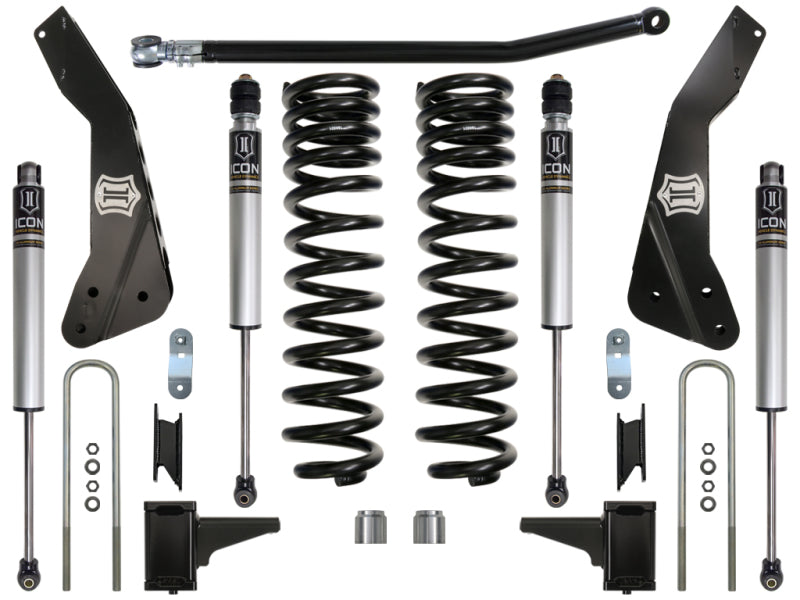 ICON Stage 1 Suspension System | 2011-2016 Ford F-250/F-350 Super Duty 4WD | 4.5 in Lift | K64560