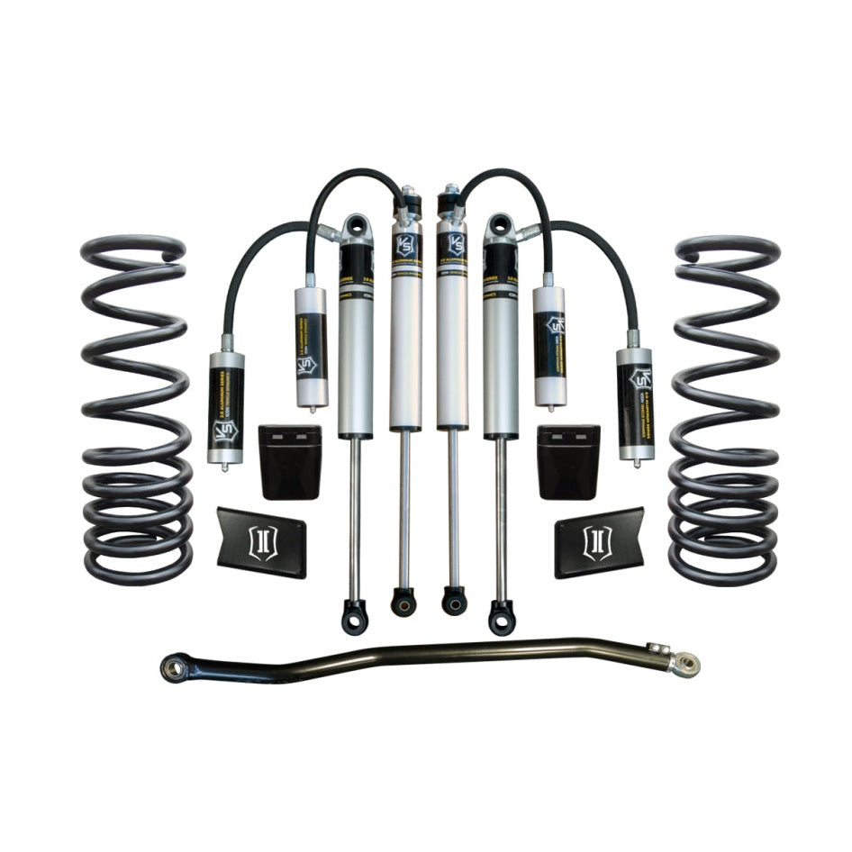 ICON Stage 2 Suspension System | 2003-2013 Ram 2500/3500 4WD | 2.5 in Lift | K212502