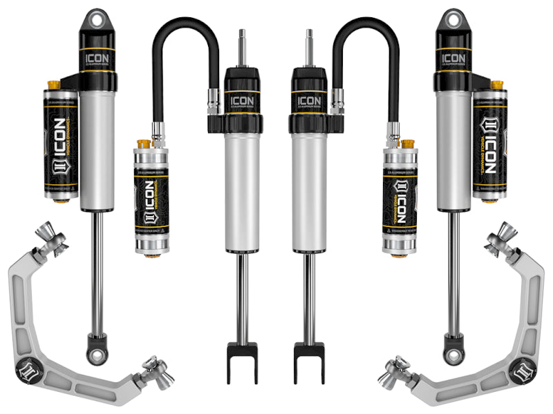 ICON 2.5 Series VS Rear Shocks (Pair) | 2020-2022 Chevy/GMC 2500HD/3500HD 2WD/4WD | K78353