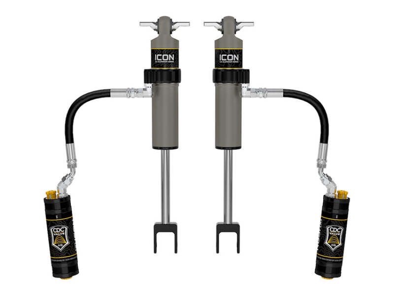 ICON 2.5 Series VS RR CDCV Front Shocks (Pair) | 2011-2026 Chevy/GMC 2500HD/3500HD 2WD/4WD | For 0-3.5 in Lift | 71707CP