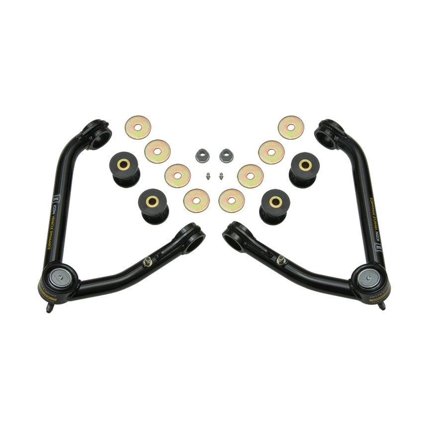 ICON Front Tubular Upper Control Arms w/ Delta Joint | 2007-2016 Chevy/GMC 1500 / Chevy Tahoe/Suburban / GMC Yukon 2WD/4WD | 78600DJ