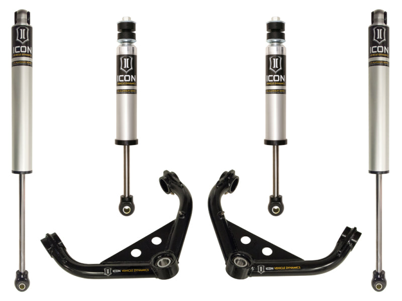 ICON Stage 2 Suspension System | 2001-2010 Chevy/GMC 2500HD/3500HD 2WD/4WD | 0-2 in Lift | K77101