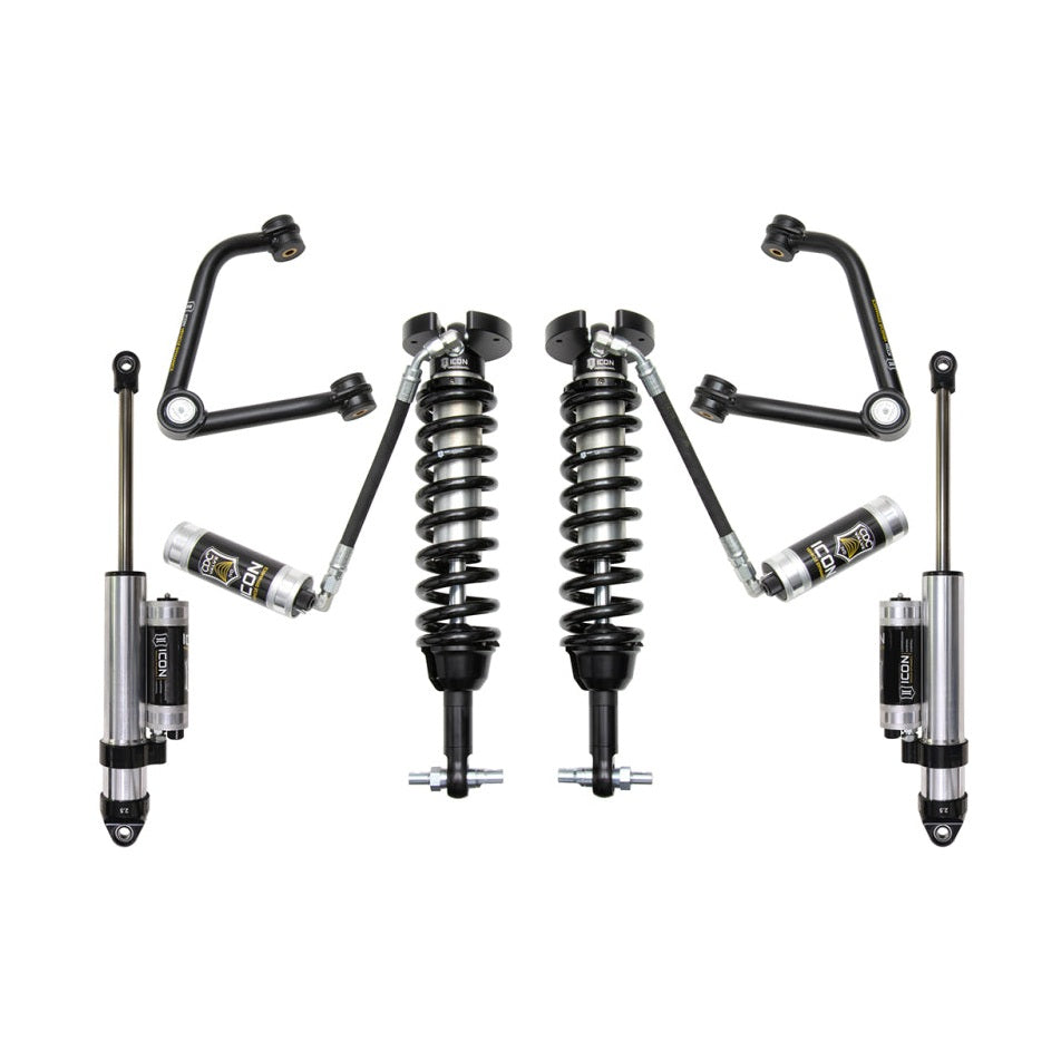ICON Stage 4 Suspension System w/ Tubular UCA | 2019-2023 Chevy/GMC 1500 2WD/4WD | 1.5-3.5 in Lift | K73064T