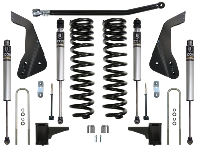 ICON Stage 1 Suspension System | 2005-2007 Ford F-250/F-350 Super Duty 4WD | 4.5 in Lift | K64500