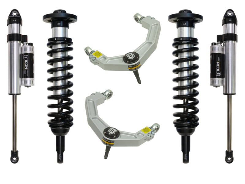 ICON Stage 4 Suspension System w/ Billet UCA | 2004-2008 Ford F-150 2WD/4WD | 0-2.63 in Lift | K93023