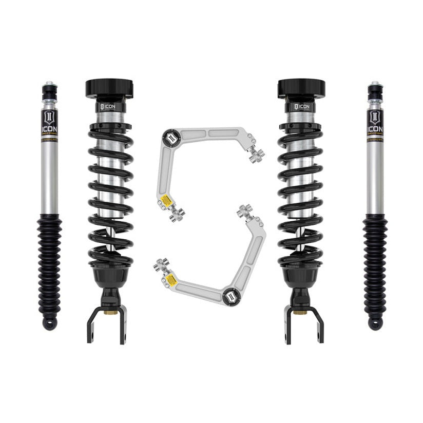 ICON Stage 1 Suspension System w/ Billet UCA | 2019-2023 Ram 1500 2WD/4WD | 2-3 in Lift | K213111