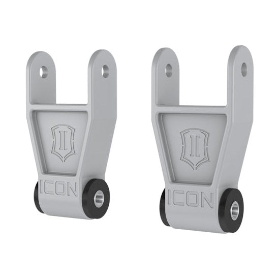 ICON Billet Lowering Shackle Kit | 2010-2026 Ford F-150 2WD/4WD | For 1 in Lift | 91001