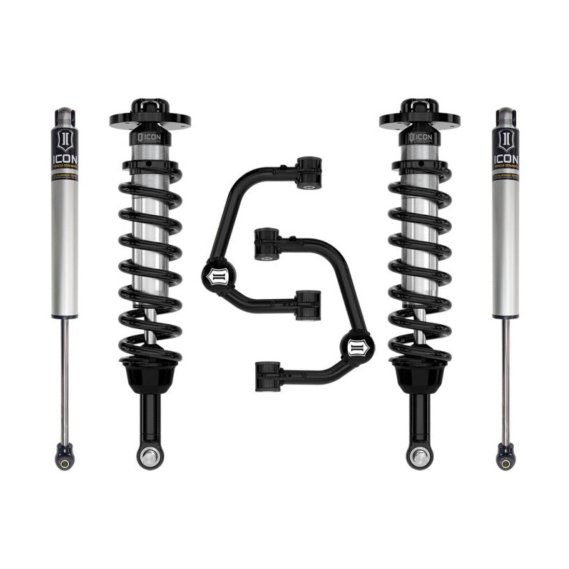 ICON Stage 1 Suspension System | 2021-2025 Ford F-150 2WD/4WD | 3.5 in Lift | K93131T