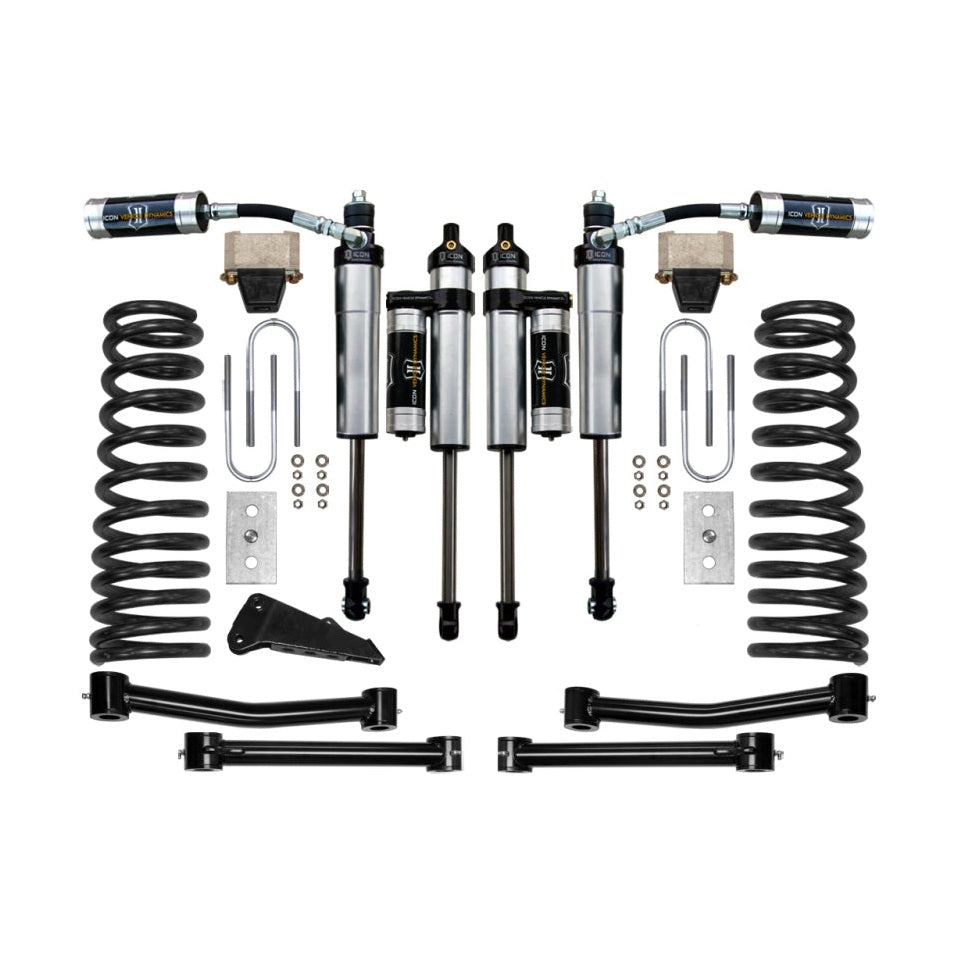 ICON Stage 3 Suspension System | 2009-2013 Ram 2500/3500 4WD | 4.5 in Lift | K214552T