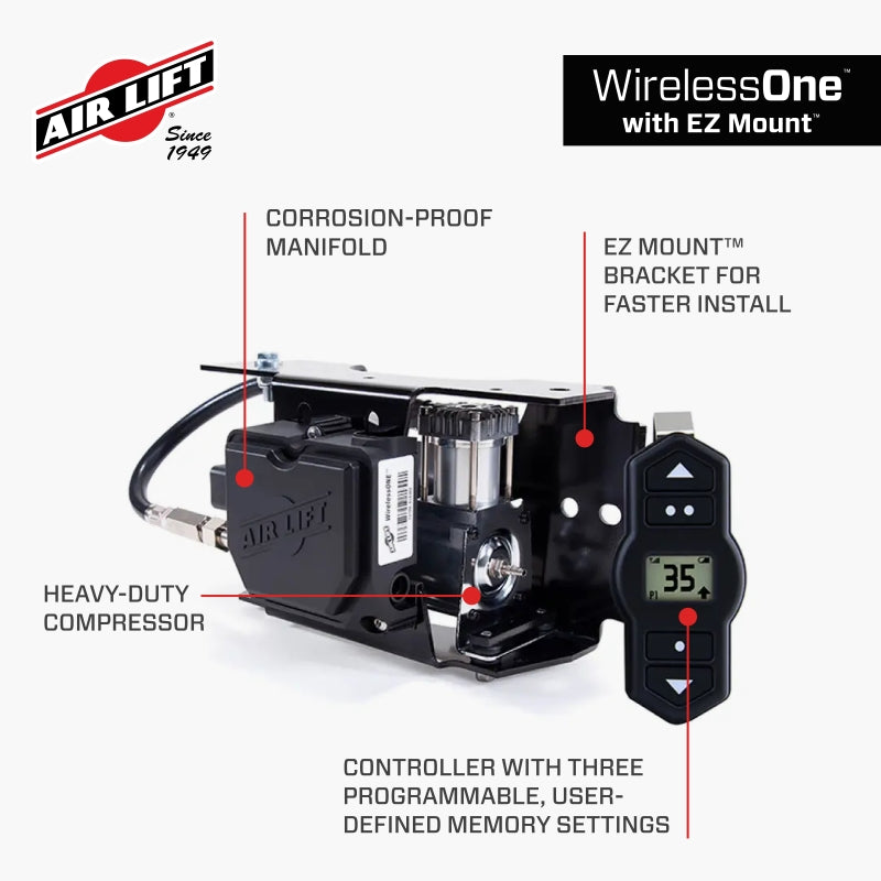 Air Lift WirelessONE 25980EZ features and benefits