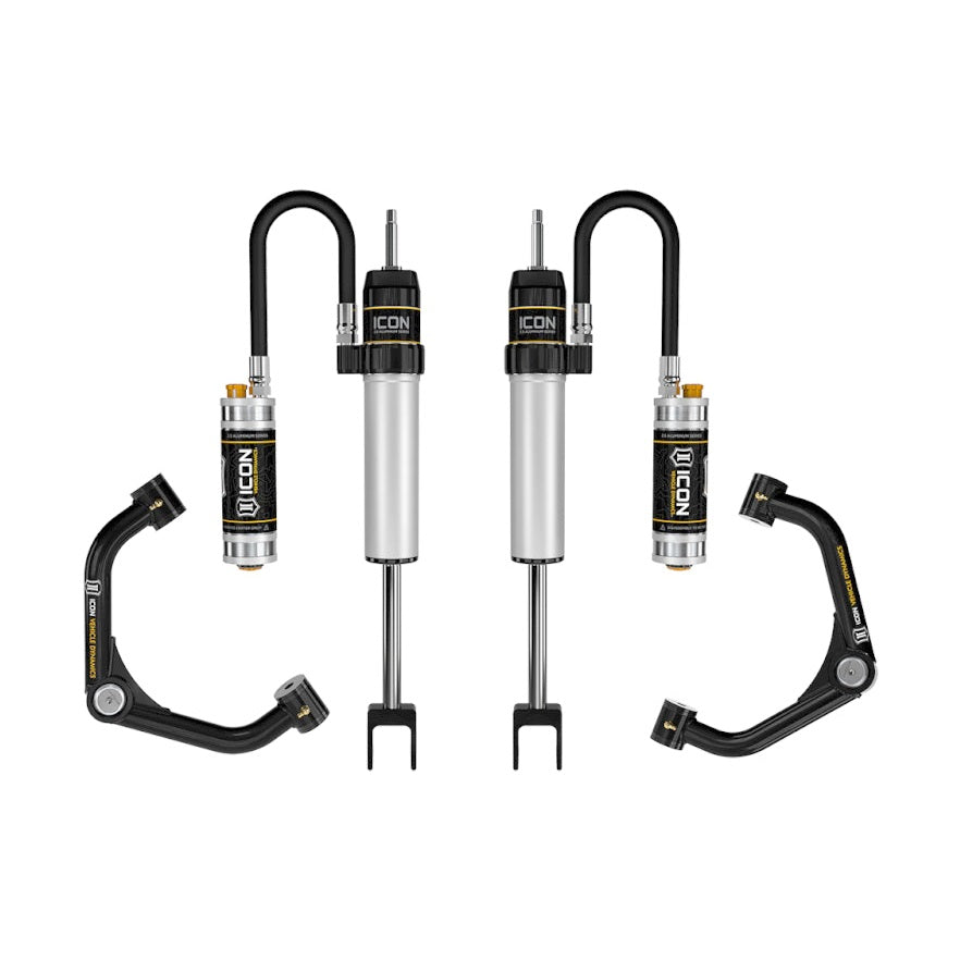 ICON 2.5 Series CDCV Shock System w/ Tubular UCA | 2020-2022 Chevy/GMC 2500HD/3500HD 2WD/4WD | 0-2 in Lift | 78735T