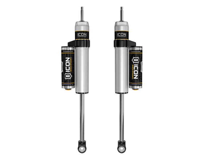 ICON 2.5 Series VS PB Front Shocks (Pair) w/ Upper Control Arms | 2011-2019 Chevy/GMC 2500HD/3500HD 2WD/4WD | For 6-8 in Lift | 77738P