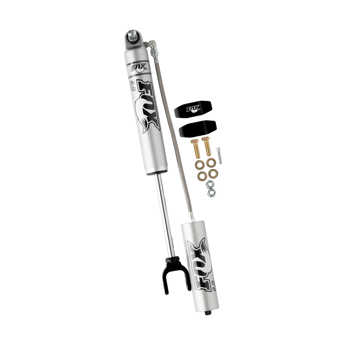 Fox 2.0 Performance Series Front Reservoir Shock | 2011-2019 Chevy Silverado / GMC Sierra 2500HD/3500HD 2WD/4WD | 4-6 in Lift | 980-24-966