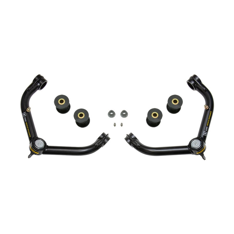 ICON Front Tubular Upper Control Arms w/ Delta Joint | 2001-2010 Chevy/GMC 2500HD/3500HD 2WD/4WD | 78550DJ