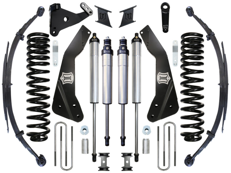 ICON Stage 3 Suspension System | 2011-2016 Ford F-250/F-350 Super Duty 4WD | 7 in Lift | K67302