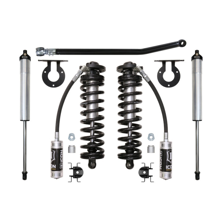 ICON Stage 2 Coilover Conversion System | 2005-2016 Ford F-250/F-350 Super Duty 4WD | 2.5-3 in Lift | K63102