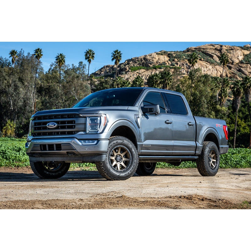 ICON Stage 1 Suspension System | 2021-2025 Ford F-150 2WD/4WD | 3.5 in Lift | K93131T