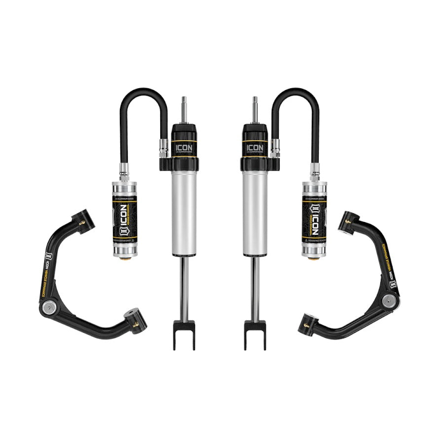 ICON 2.5 Series RR Shock System w/ Tubular UCA | 2020-2022 Chevy/GMC 2500HD/3500HD 2WD/4WD | 0-2 in Lift | 78734T