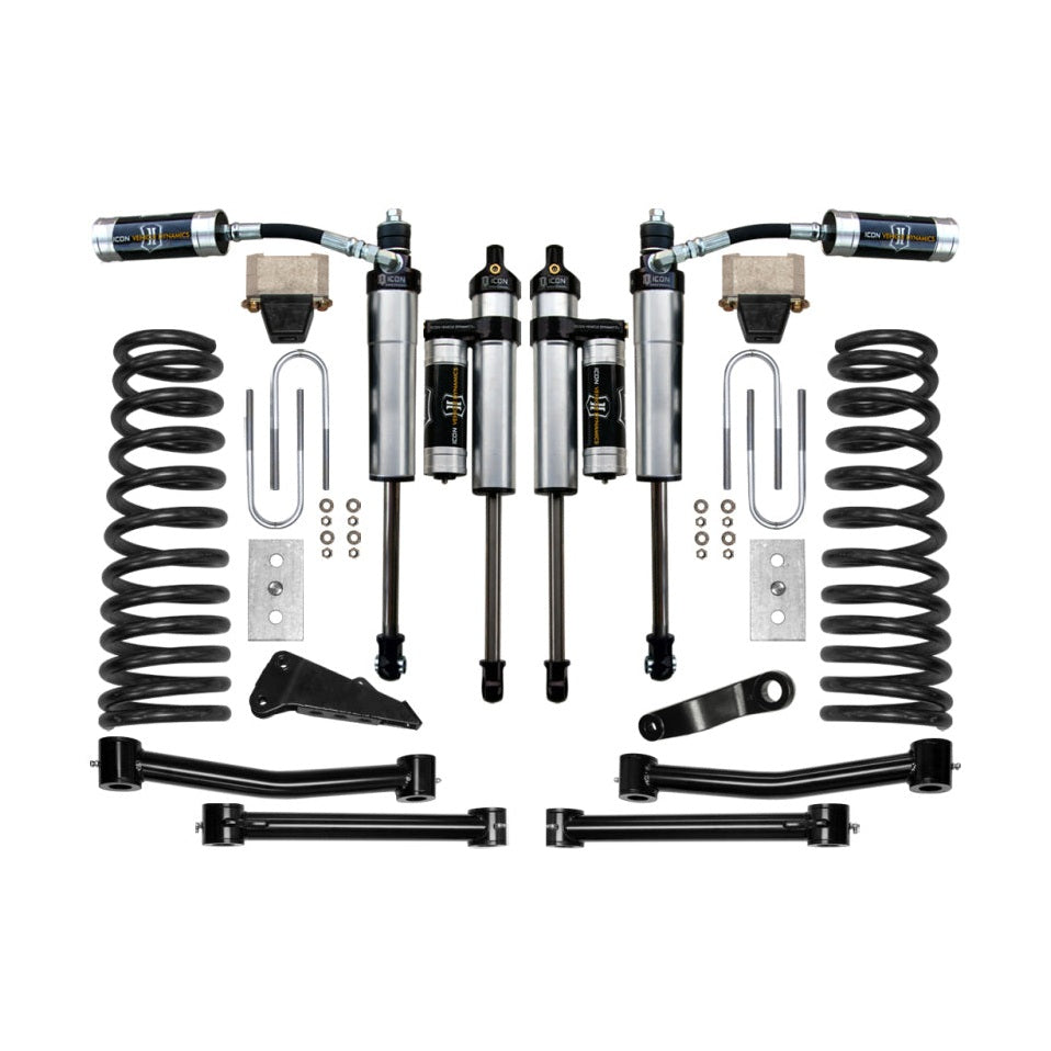 ICON Stage 3 Suspension System | 2009-2013 Ram 2500/3500 4WD | 4.5 in Lift | K214552T