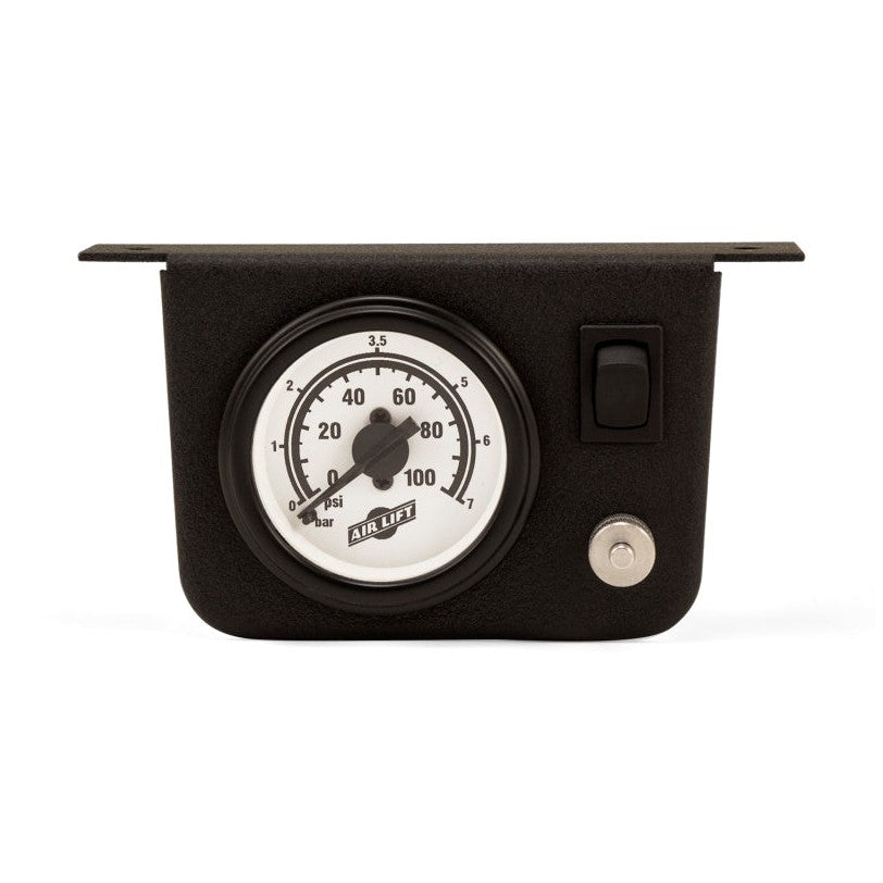 Air Lift LoadController II Single Path Compressor System w/ Gauge | Universal Fit | 25592
