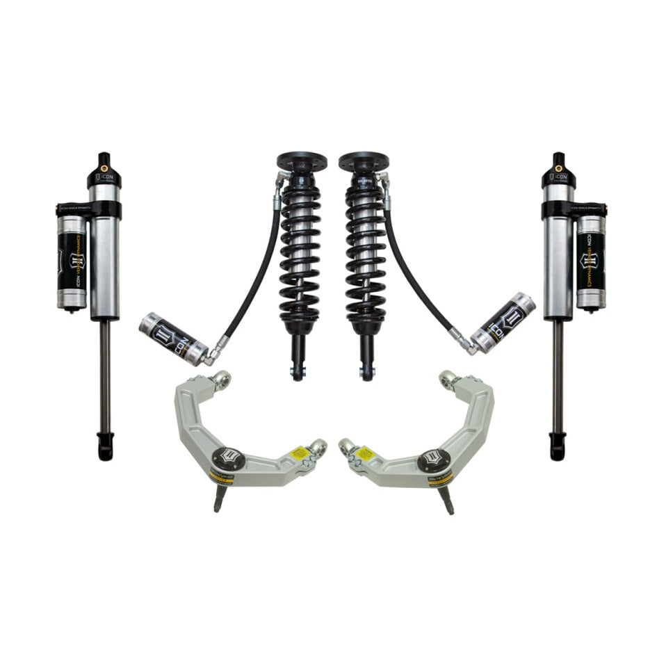 ICON Stage 3 Suspension System w/ Billet UCA | 2009-2013 Ford F-150 2WD/4WD | 1.75-2.63 in Lift | K93012