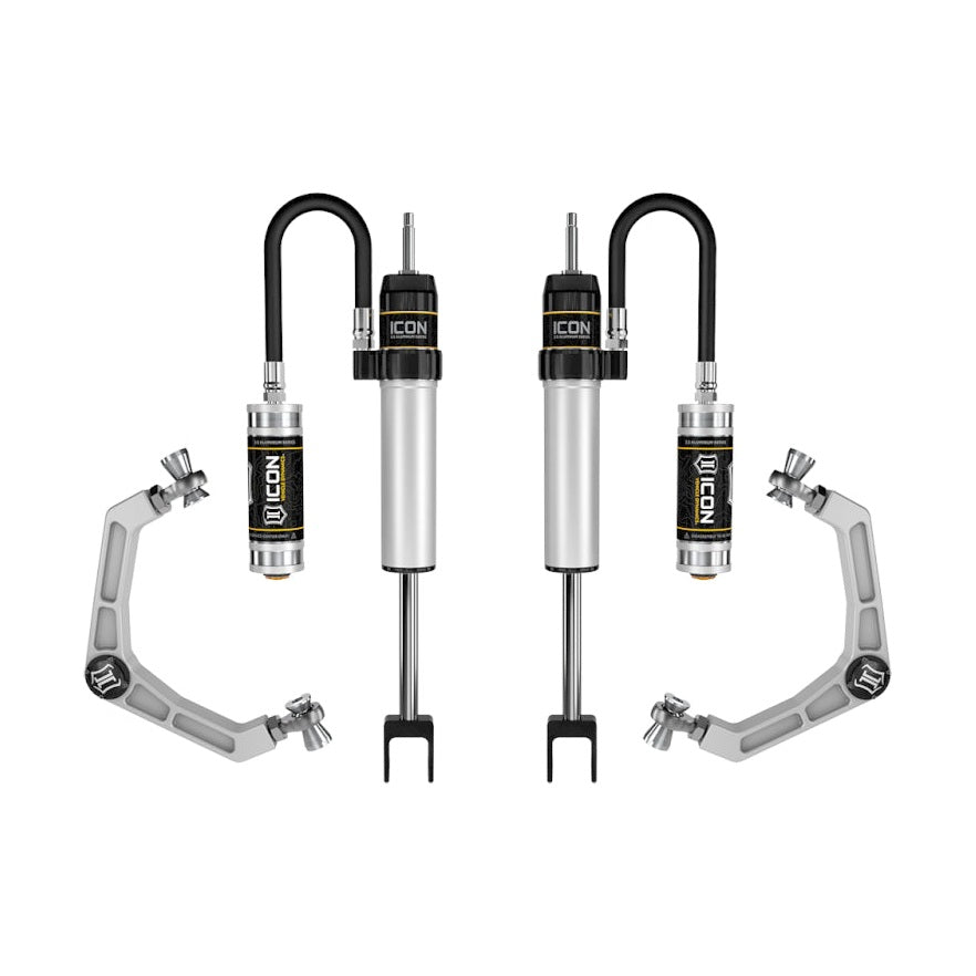 ICON RR Shock System w/ Billet UCA | 2020-2026 Chevy/GMC 2500HD/3500HD 2WD/4WD | 0-2 in Lift | 78734