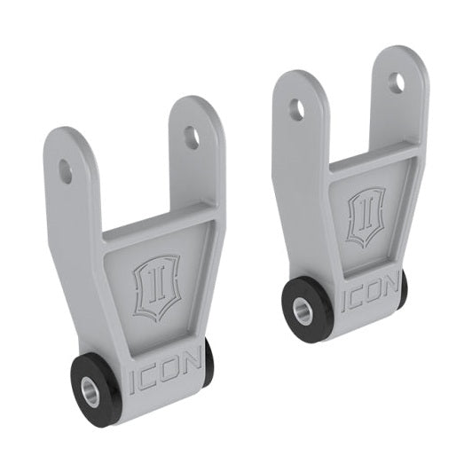 ICON Billet Lowering Shackle Kit | 2010-2026 Ford F-150 2WD/4WD | For 1 in Lift | 91001