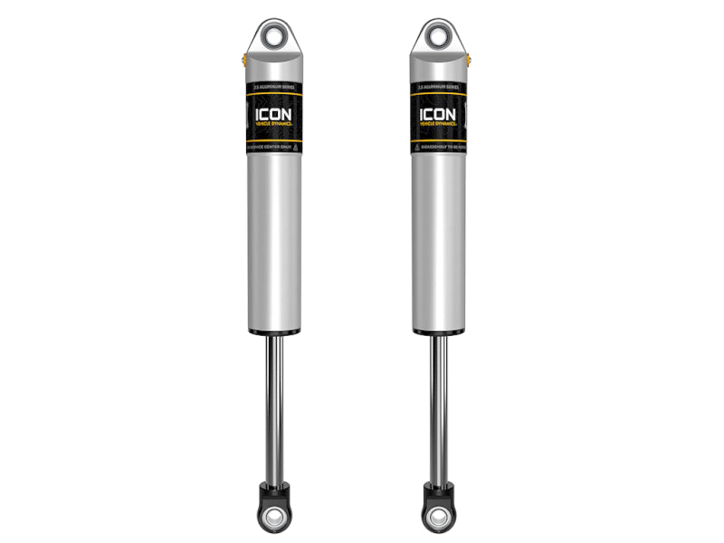 ICON 2.5 Series VS IR Rear Shocks (Pair) | 2001-2019 Chevy/GMC 2500HD/3500HD 2WD/4WD | For 0-1 in Lift | 77601P