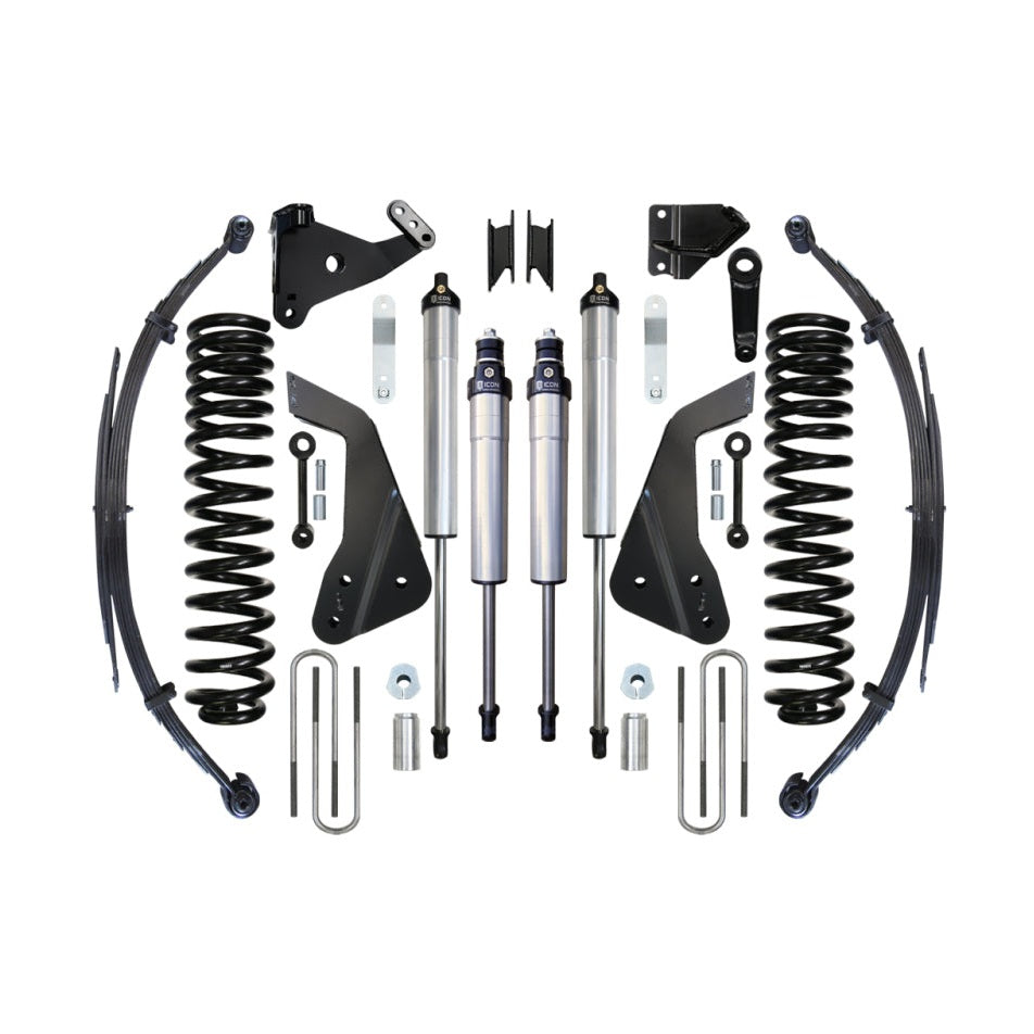 ICON Stage 3 Suspension System | 2008-2010 Ford F-250/F-350 Super Duty 4WD | 7 in Lift | K67202