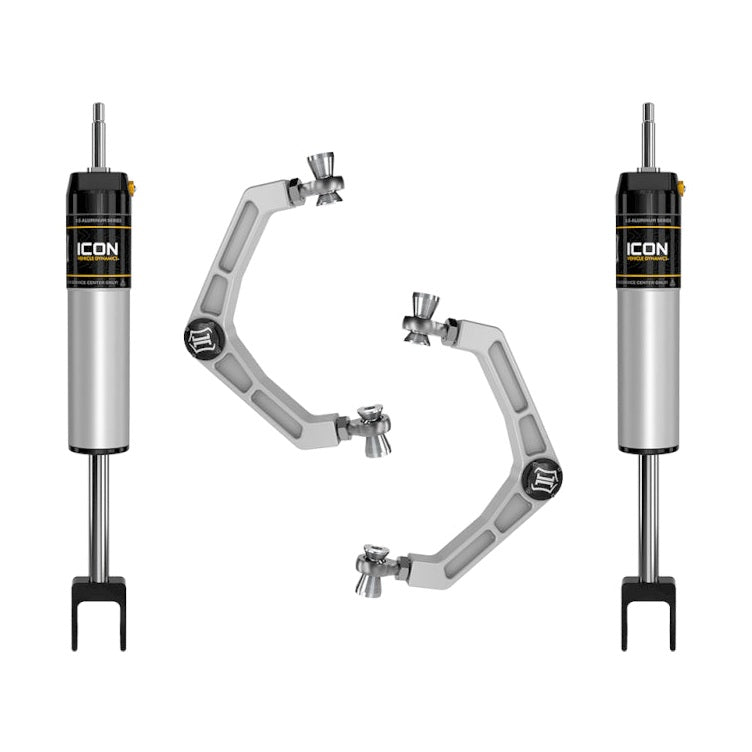 ICON IR Shock System w/ Billet UCA | 2020-2026 Chevy/GMC 2500HD/3500HD 2WD/4WD | 0-2 in Lift | 78732