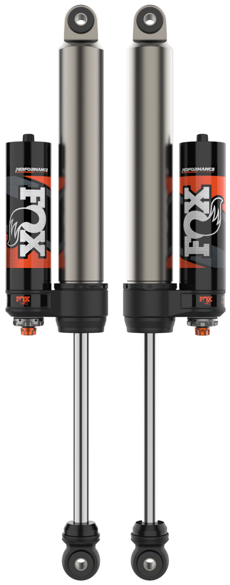 Fox 2.5 Performance Elite Rear Reservoir Shock Set w/ DSC Adjuster | 2014-2026 Ram 3500 4WD | 2-3.5 in Lift | 883-26-101