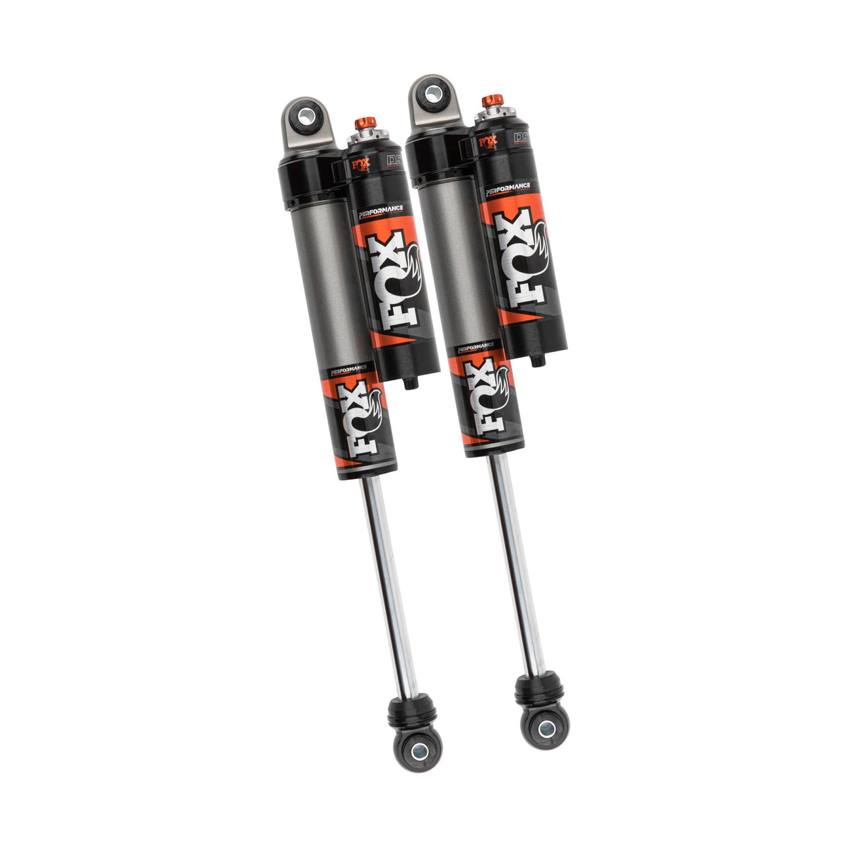 Fox 2.5 Performance Elite Rear Reservoir Shock Set w/ DSC Adjuster | 2020-2026 Chevy/GMC 2500HD/3500HD 2WD/4WD | 0-1 in Lift | 883-26-085