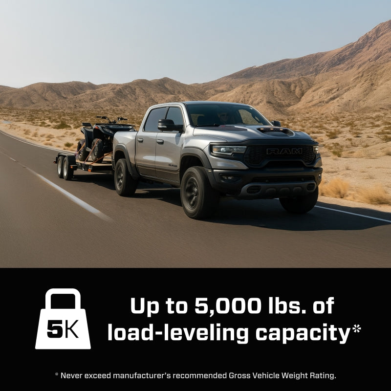 Air Lift LoadLifter 5000 Ultimate w/ Air Spring Cradle Rear Air Spring Kit | 2021-2026 Ram 1500 4WD | 5,000 lb Load Support | 88377