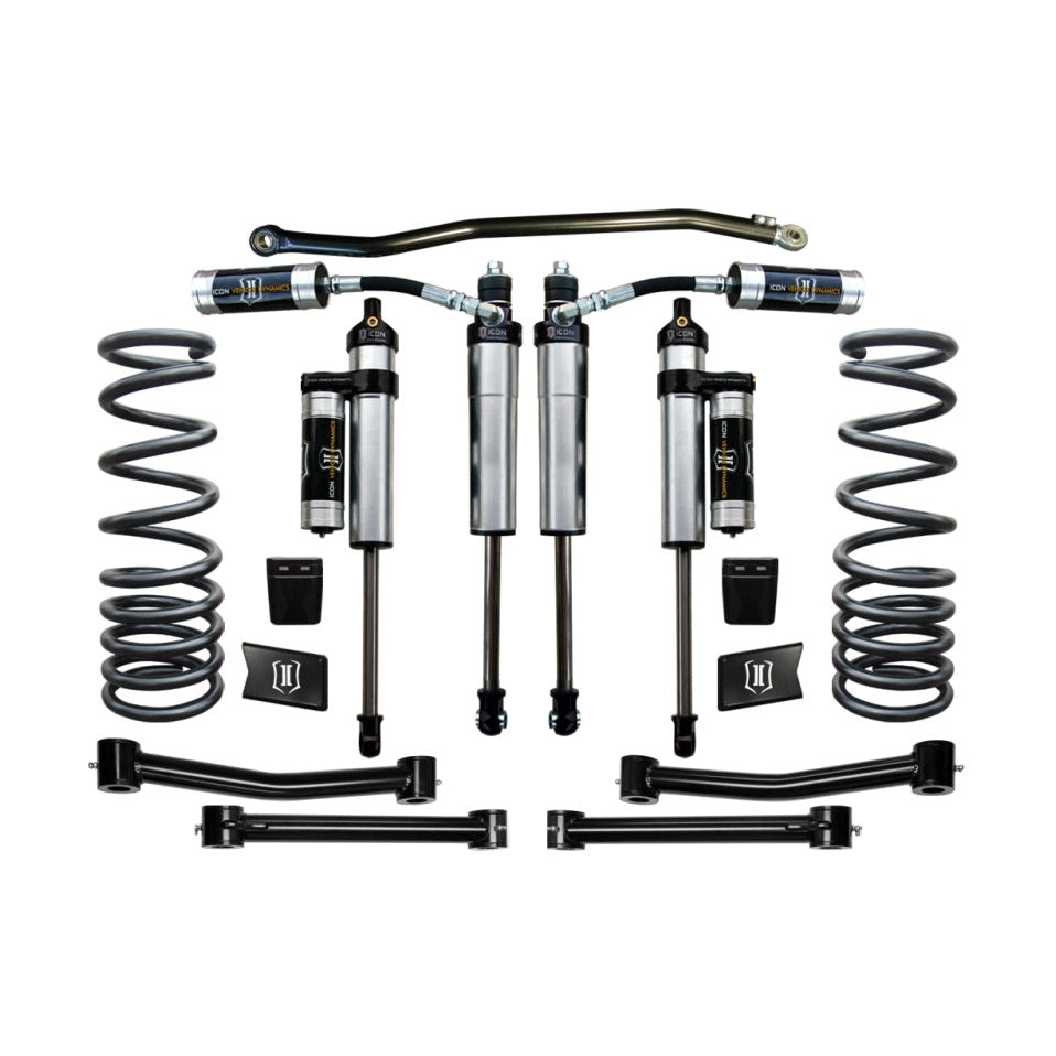 ICON Stage 4 Suspension System | 2003-2013 Ram 2500/3500 4WD | 2.5 in Lift | K212504T