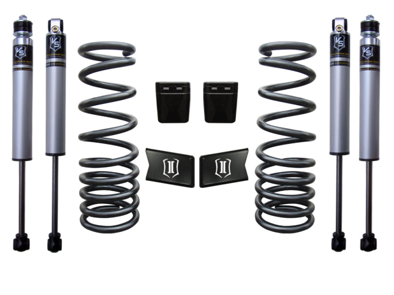 ICON Stage 1 Suspension System | 2003-2013 Ram 2500/3500 4WD | 2.5 in Lift | K212501